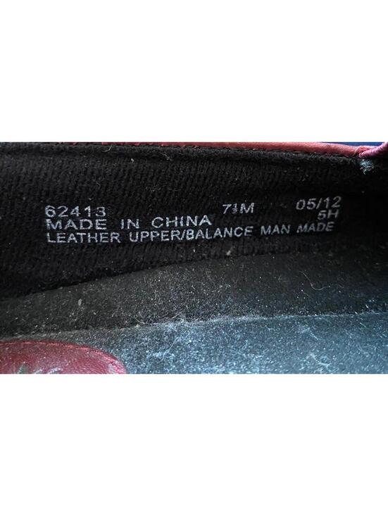 Clarks Artisan Azlyn Wish Burgundy Croc Leather Loafers - 7.5M - Picture 6 of 6